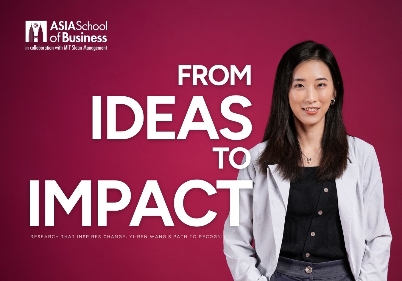 From Ideas to Award-Winning Impact: Research that Inspires Change